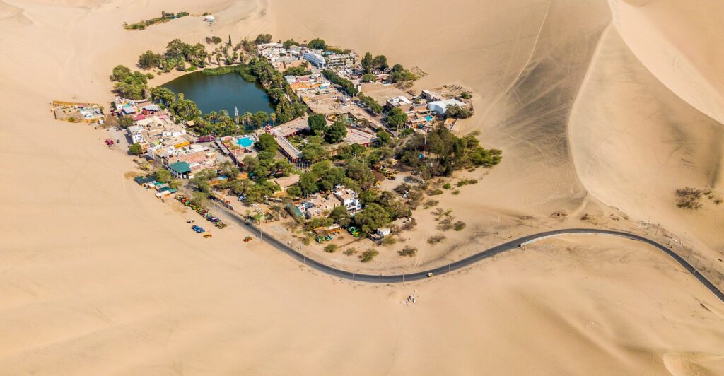 Um Oásis no deserto