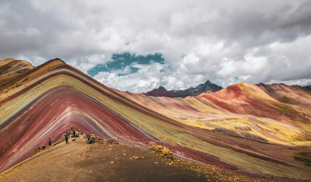 Montanha colorida